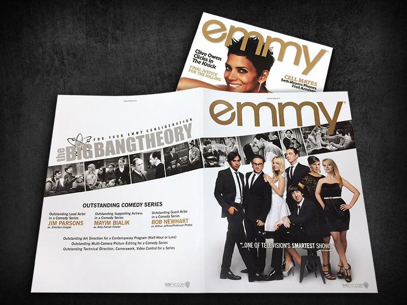 Emmy Magazine Wrap - Big Bang Theory