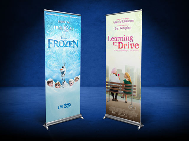 In-Theater Popup Banners